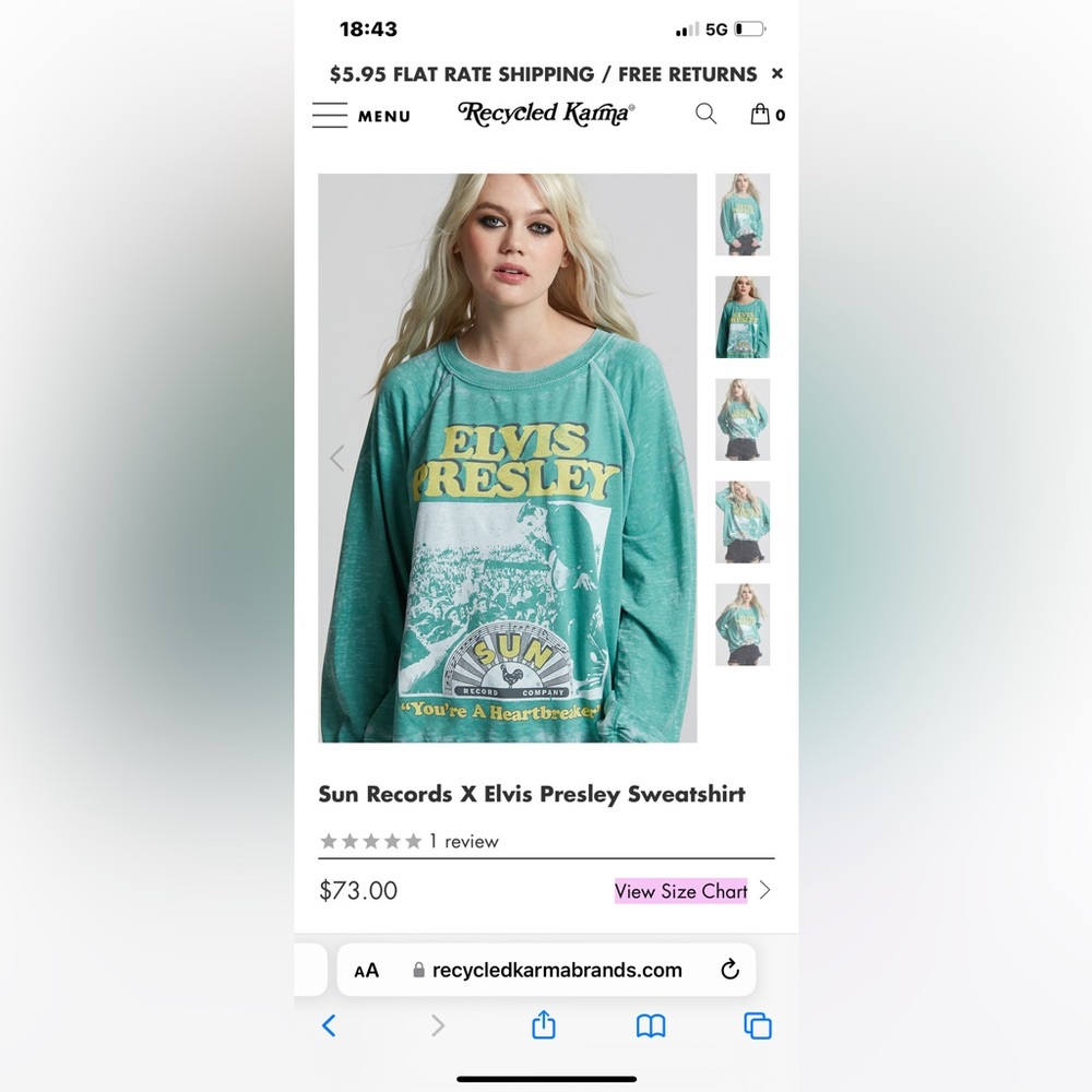 Recycled Karma graphic tee